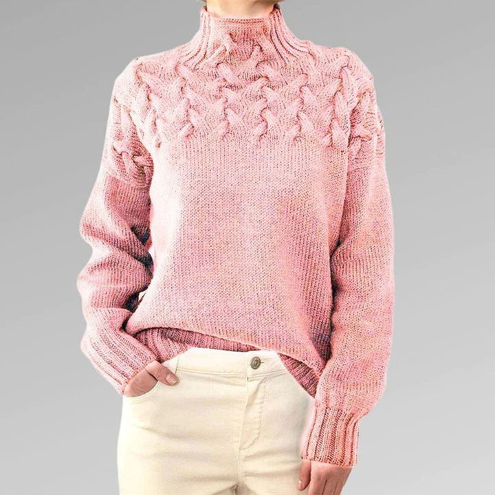 Stilla | Elegant sweater med rullekrave