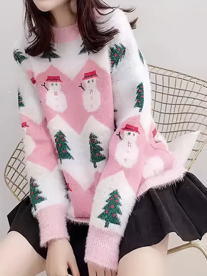 Stilla | Smuk julesweater snemænd