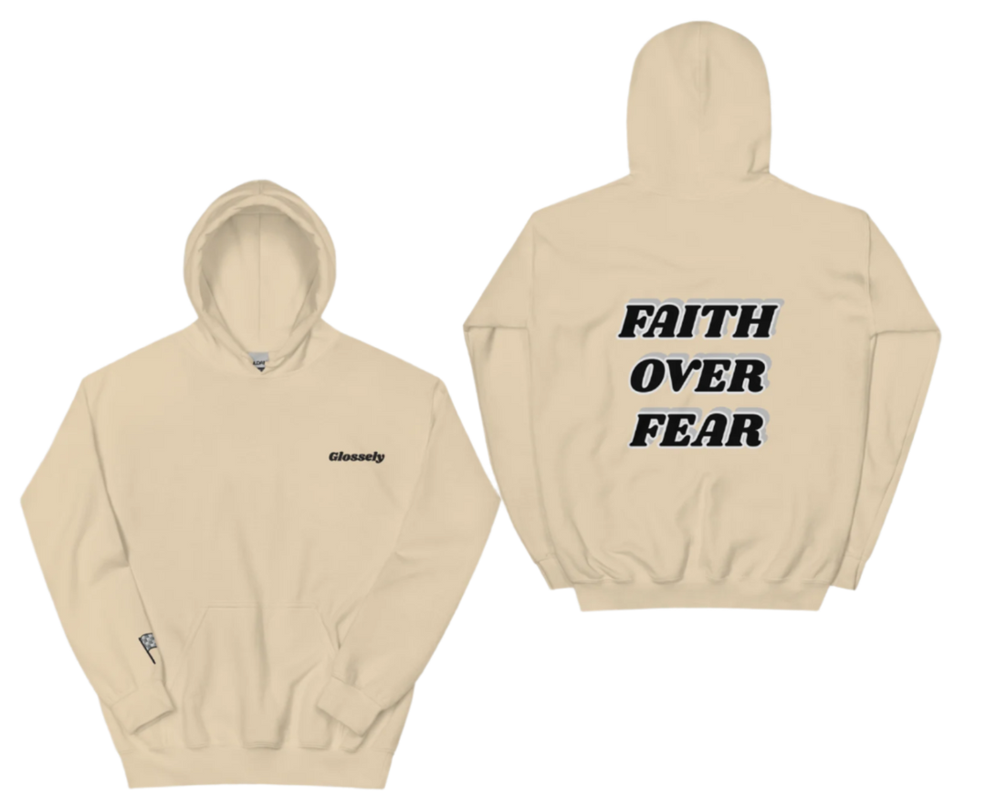 Stilla | Faith Over Fear Unisex Hættetrøje