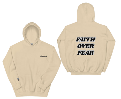 Stilla | Faith Over Fear Unisex Hættetrøje
