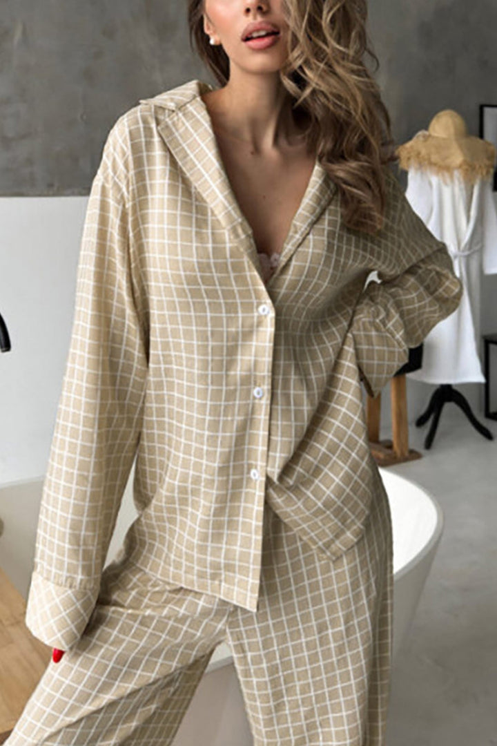 Stilla |ternet loungewear med lange ærmer
