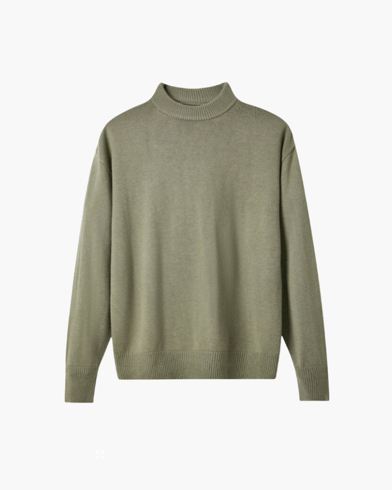 Stilla | Herreshirt Lavet Af Uld med Høj Hals