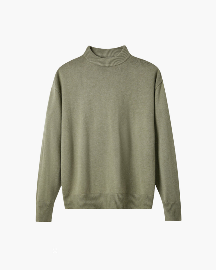 Stilla | Herreshirt Lavet Af Uld med Høj Hals