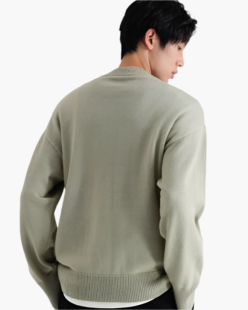 Stilla | Herreshirt Lavet Af Uld med Høj Hals