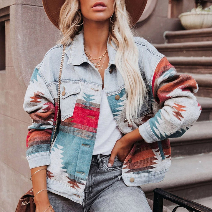 Stilla | Vintage Stil Jeansjakke Til Kvinder