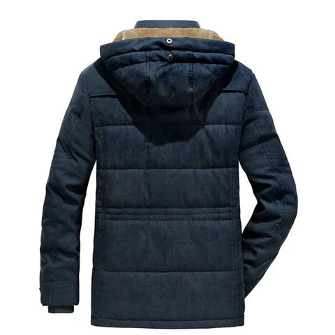 Stilla | Herre vinterjakke – parka-stil med hætte