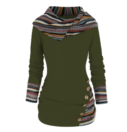 Stilla | Dame-sweatshirt i Slim Fit med Komfortabel Hætte