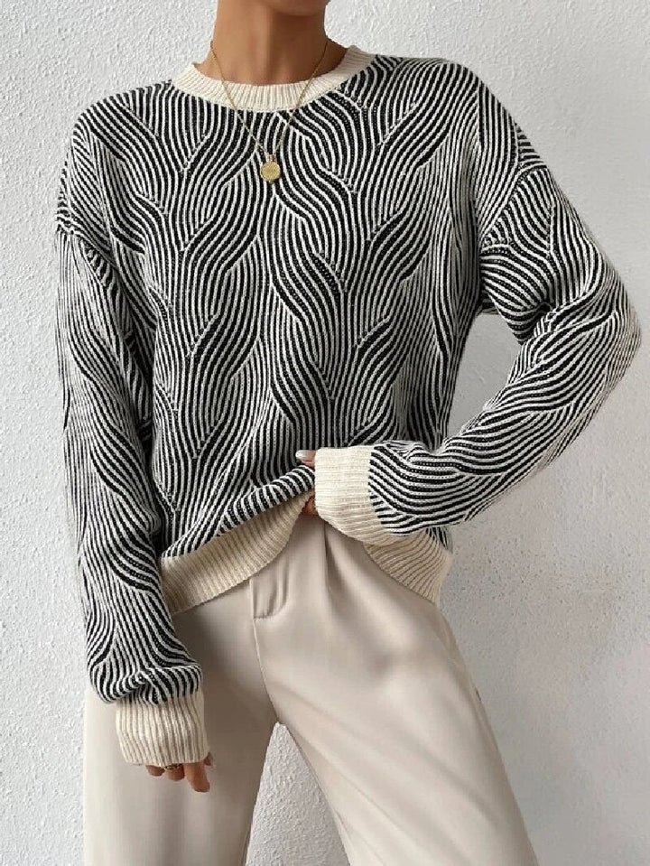 Stilla | Klassisk sweater med rund hals
