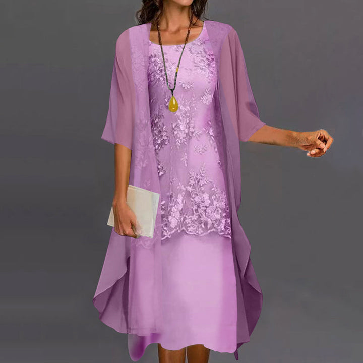 Stilla | Elegant Chiffonkjole to Dele