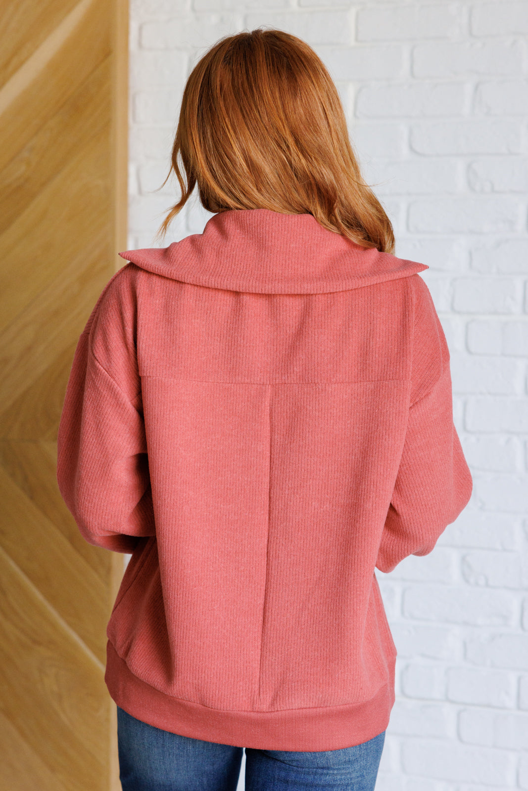 Stilla | Quiet the Impression Pull med halv lynlås rust