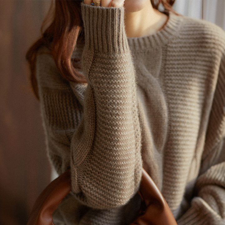 Stilla | Cashmere Couture Kabelstrik Pullover