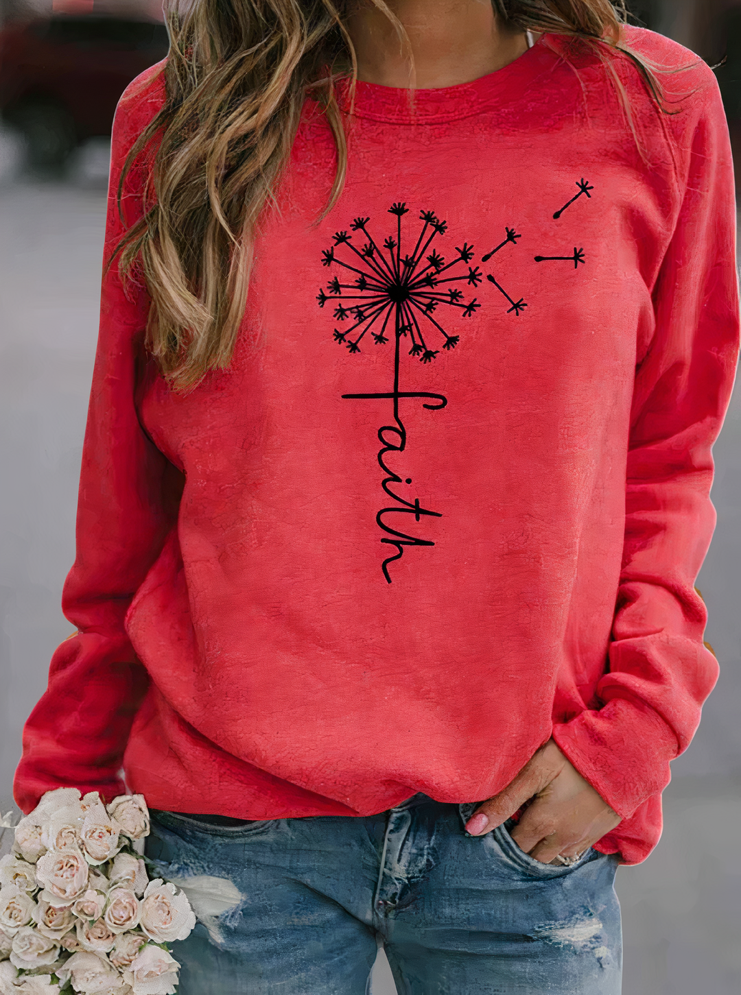 Stilla | Moderne Grafik-Print Pullover