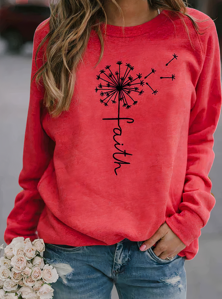 Stilla | Sweatshirt med grafisk design