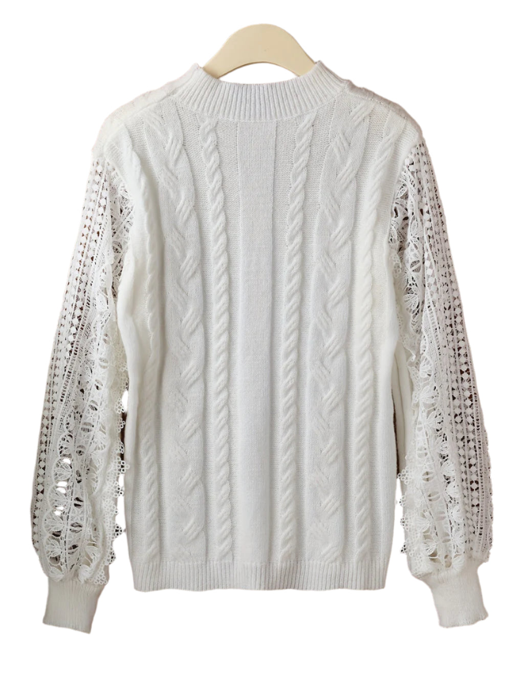Stilla | Luksuriøs Pullover Af Drejet Spidsstrik