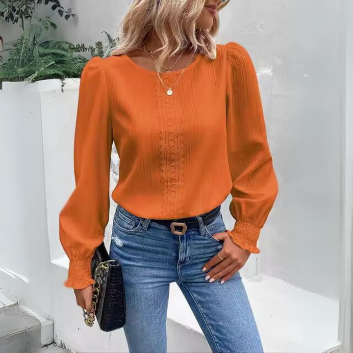 Stilla | Casual Bluse Med Ærmer