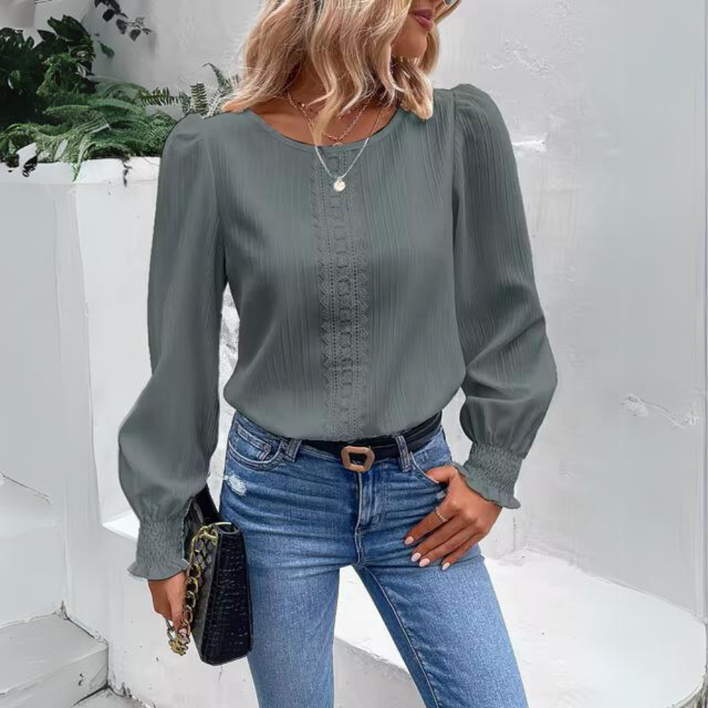 Stilla | Casual Bluse Med Ærmer