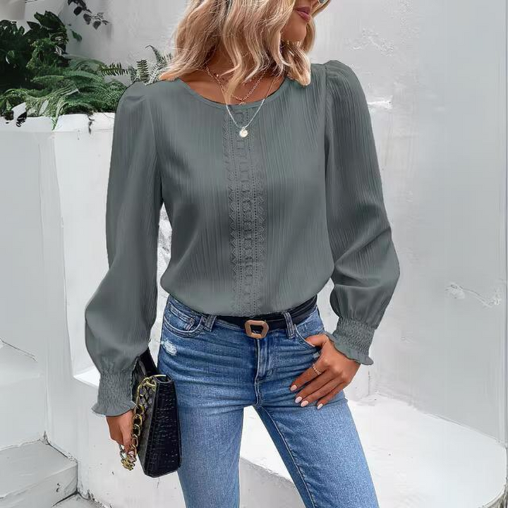 Stilla | Casual Bluse Med Ærmer