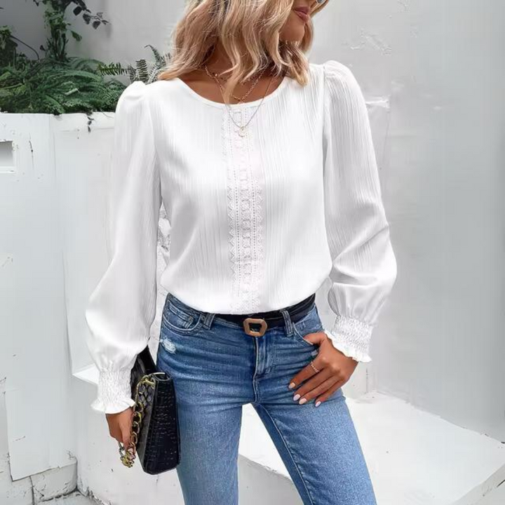 Stilla | Casual Bluse Med Ærmer