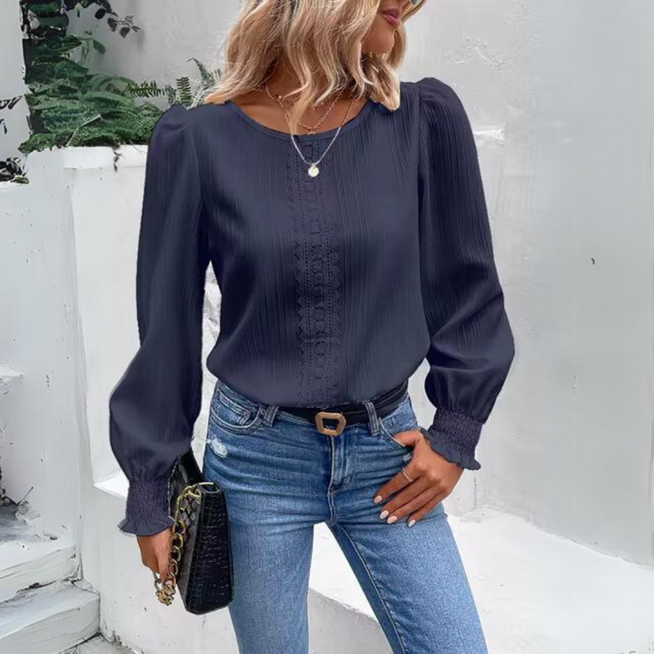 Stilla | Casual Bluse Med Ærmer