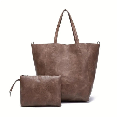 Stilla | Retro Softness Stor Kapacitet Tote Taske