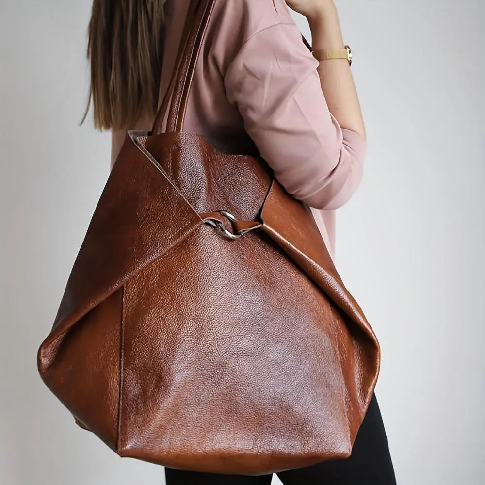 Stilla | Retro Softness Stor Kapacitet Tote Taske