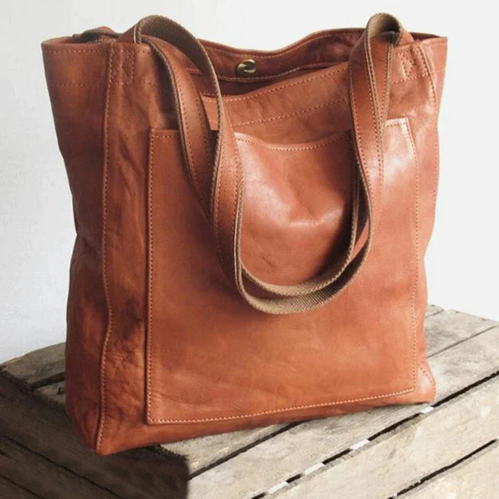 Stilla | Elegant, Håndlavet Læder Skuldertaske