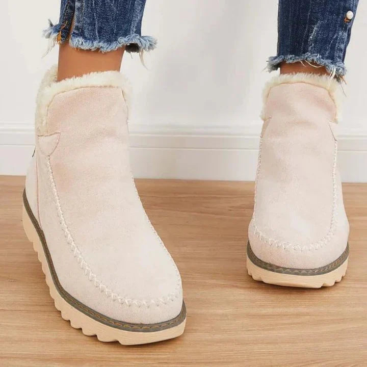 Stilla | Retro Dicksohlige Sneakerstøvler til kvinder – Behagelig & Stilig