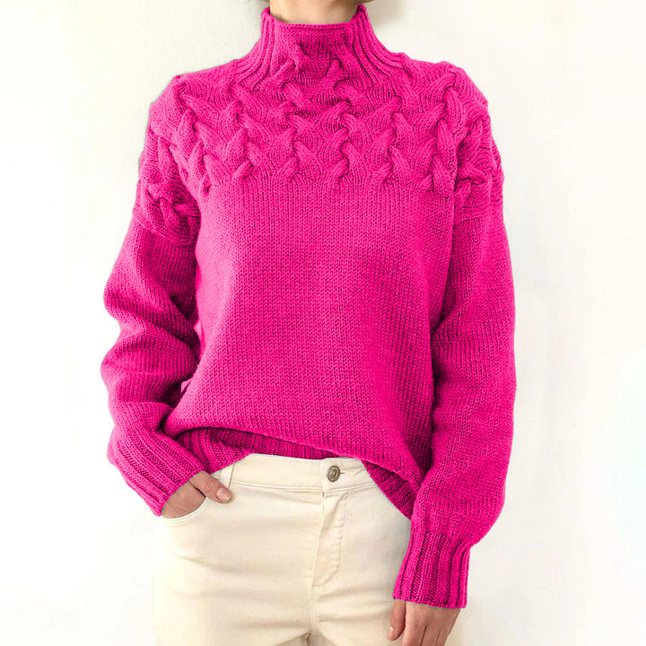 Stilla | Rullekrave Sweater Strikket