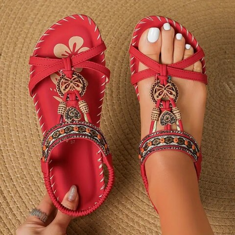 Stilla | Boho Flade Sandaler