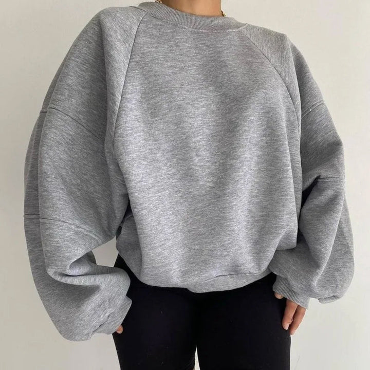 Stilla | Løs Rund hals Langærmet Pullover