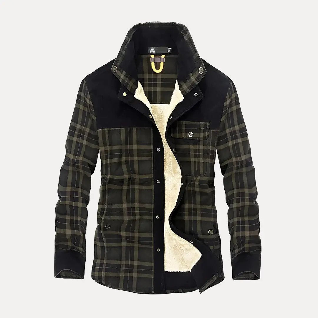 Stilla | Trail Uld Plaid Jakke