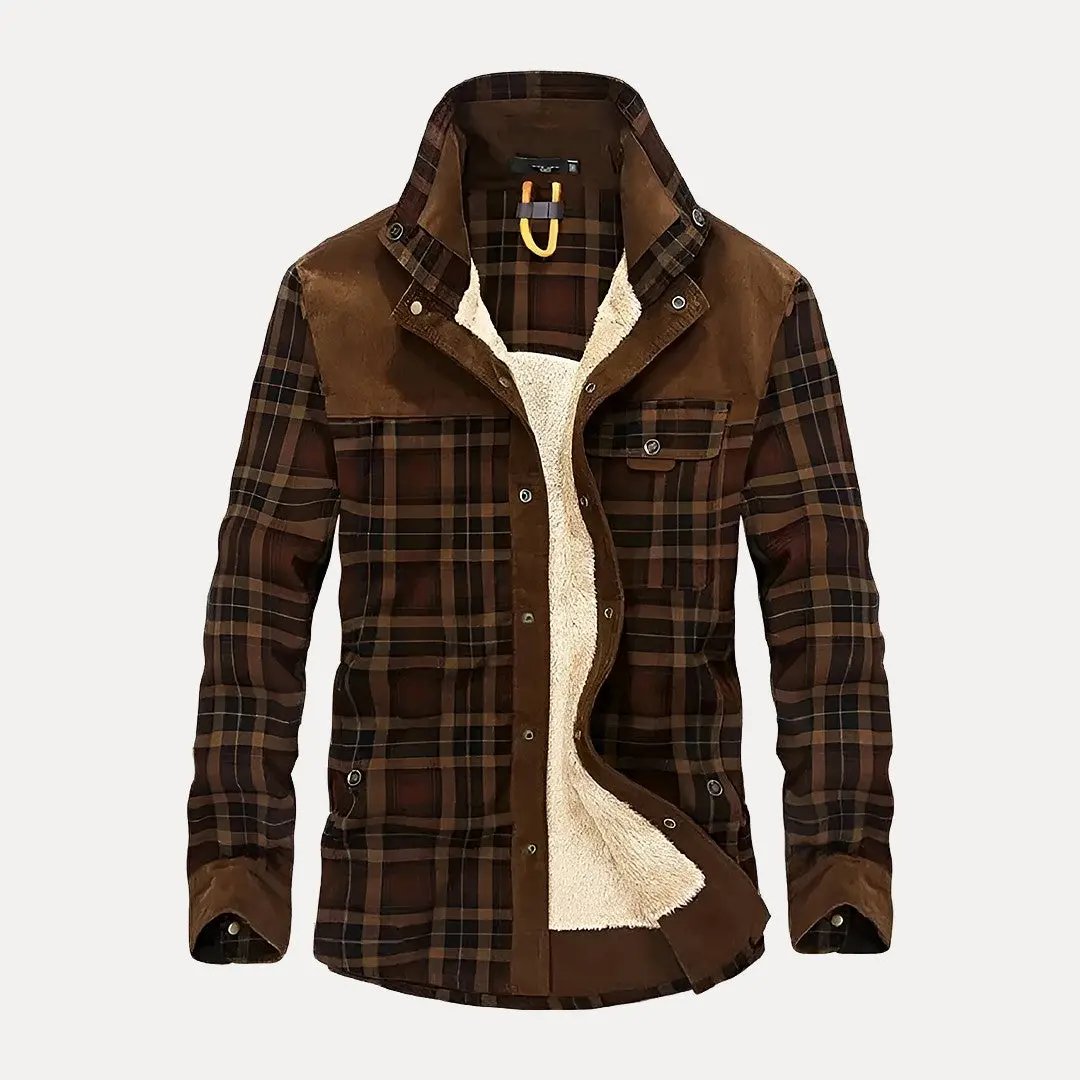 Stilla | Trail Uld Plaid Jakke