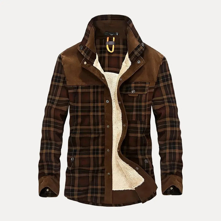 Stilla | Trail Uld Plaid Jakke
