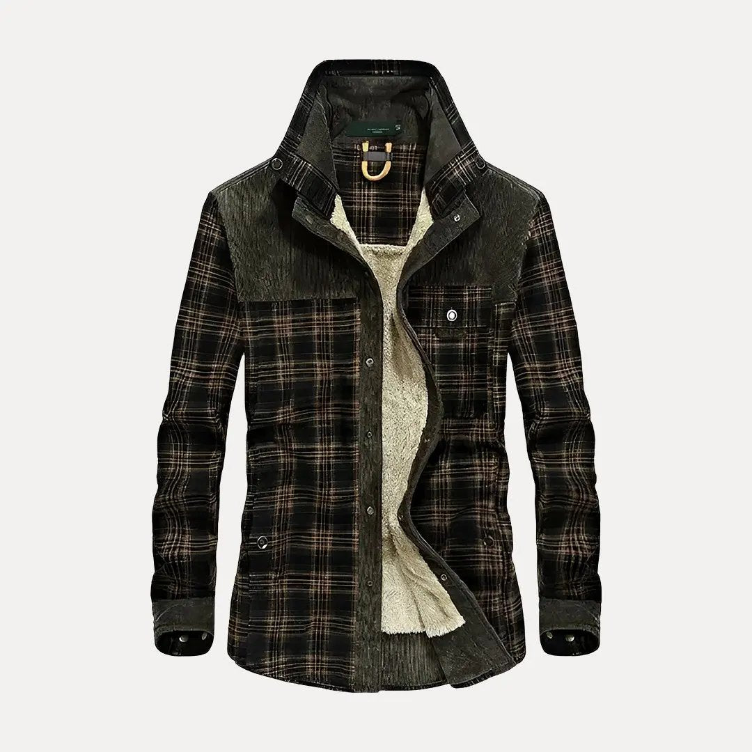 Stilla | Trail Uld Plaid Jakke