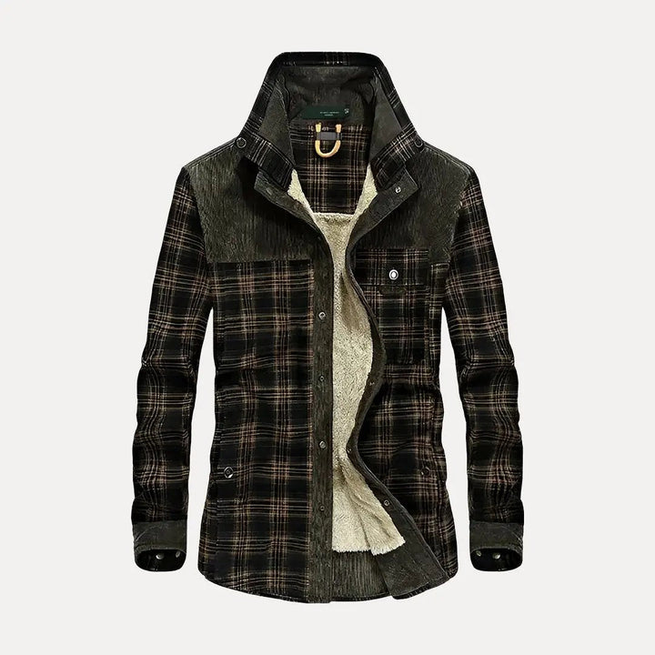 Stilla | Trail Uld Plaid Jakke