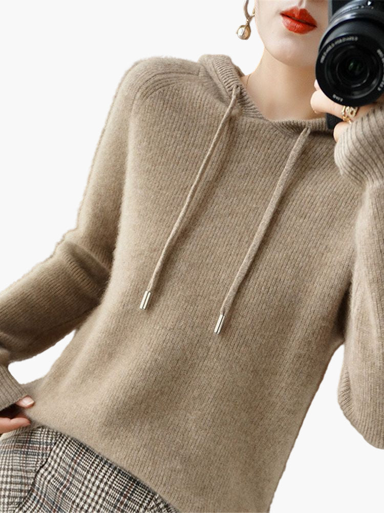 Stilla | Striktrøje med Hætte - Komfortabel, Modernes Hverdags-Hoodie
