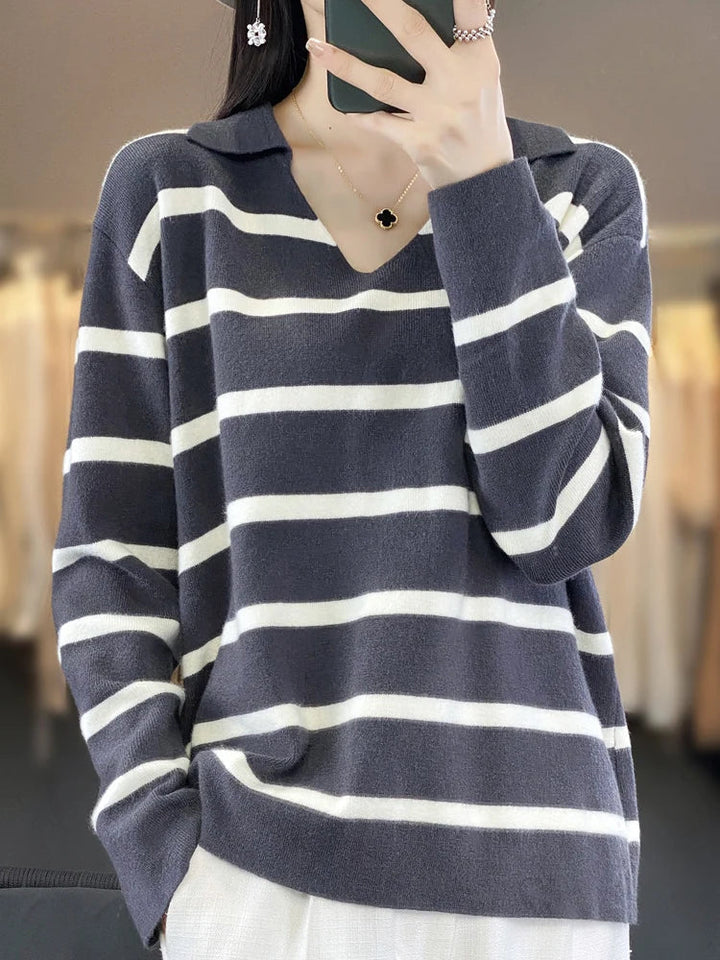 Stilla | Klassisk Sweater med Elegant Touch