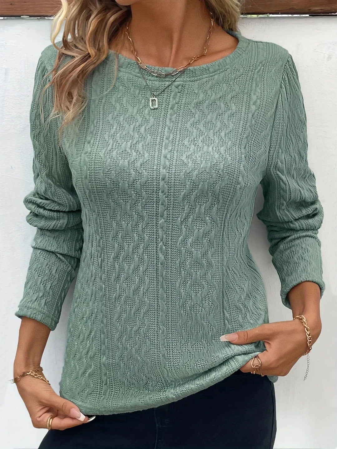 Stilla | Uanstrengt Elegant Finstrikket Pullover