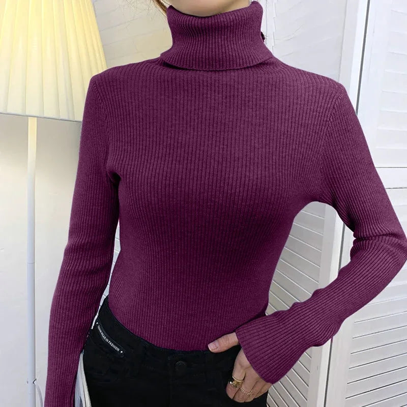 Stilla | Pullover med rullekrave til damer om efteråret