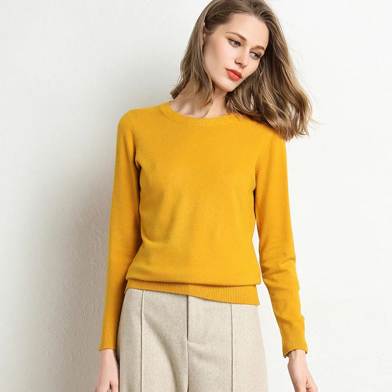 Stilla | Pullover med splitkrave