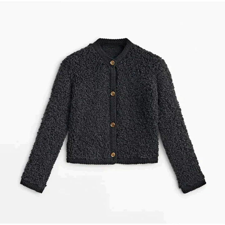 Stilla | Dame Knap-Front Cardigan Jakke