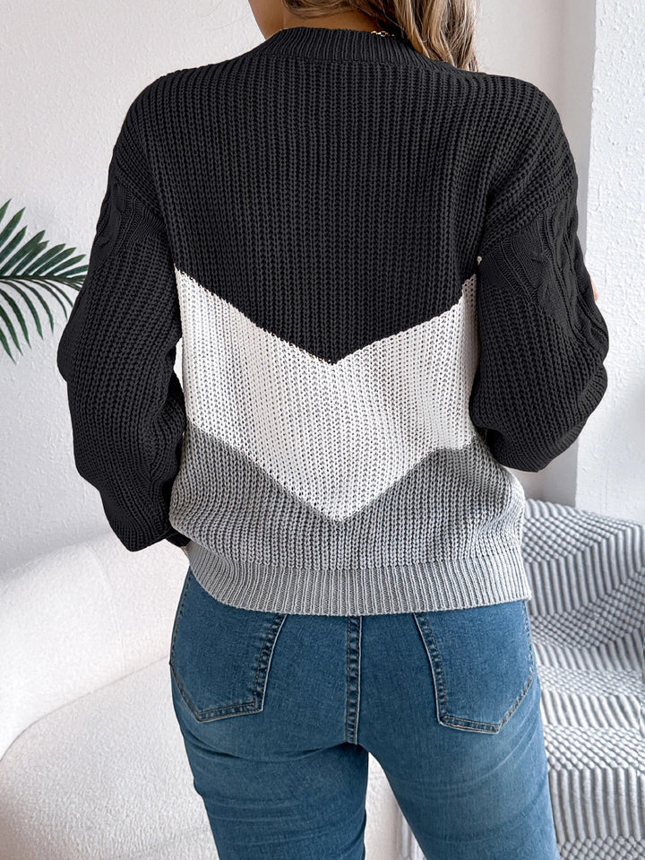 Stilla | Elegant og alsidig flet sweater