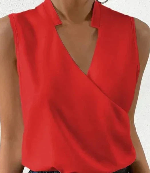 Stilla | Elegant ærmeløs top