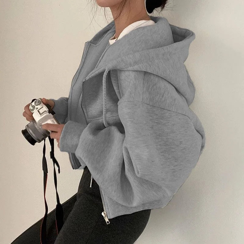 Stilla | Stilet dame fleece jumper med lynlås