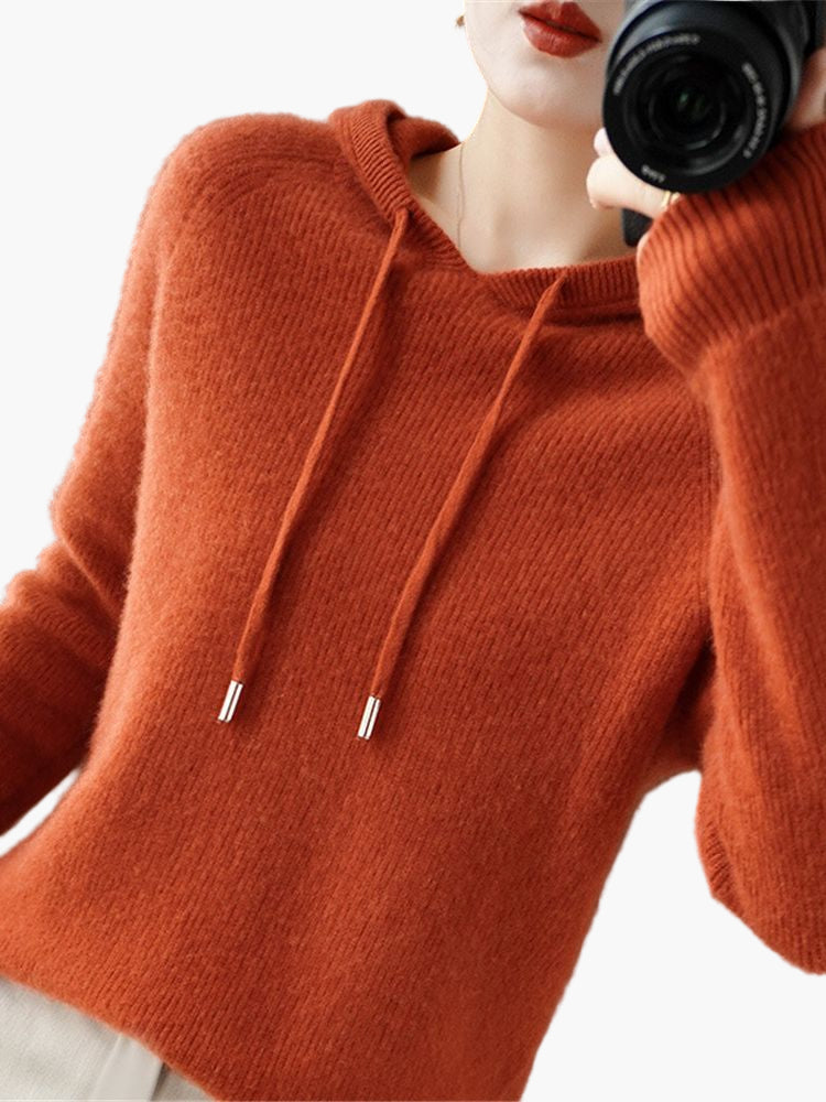 Stilla | Striktrøje med Hætte - Komfortabel, Modernes Hverdags-Hoodie