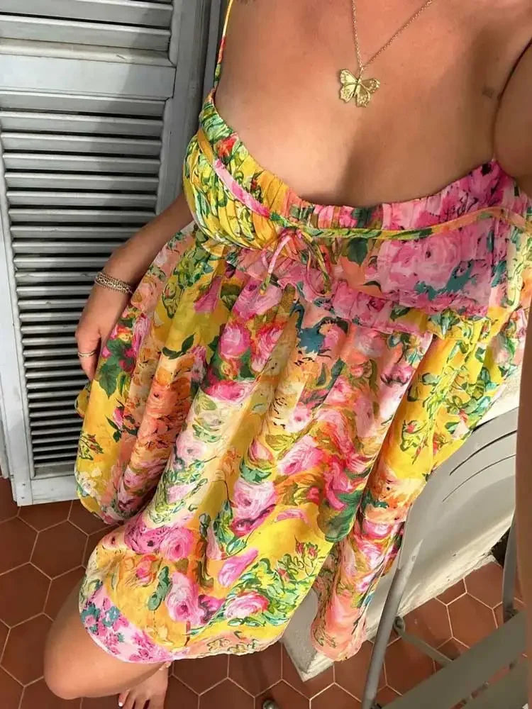Stilla | Smuk blomsterkjole fritidskjole