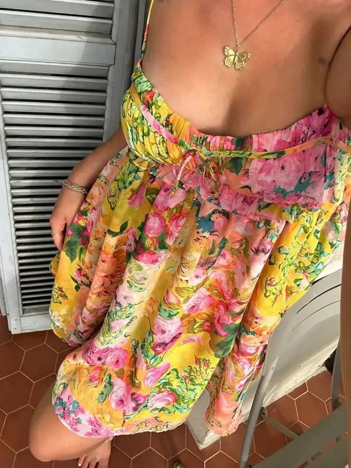 Stilla | Smuk blomsterkjole fritidskjole