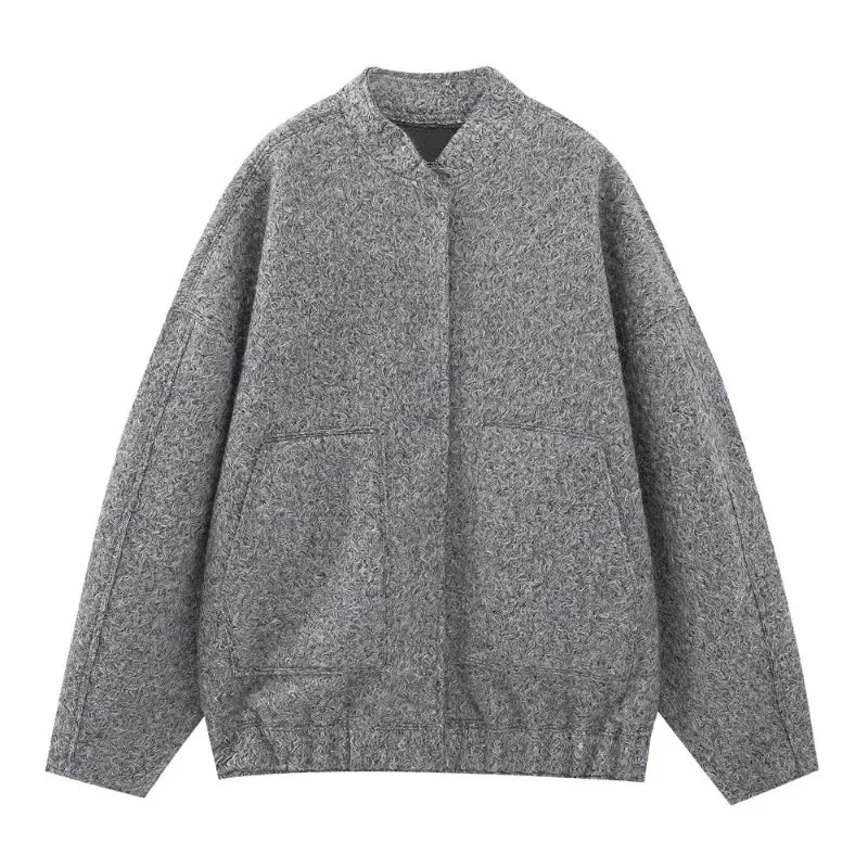 Stilla | Oversize Bomberjakke