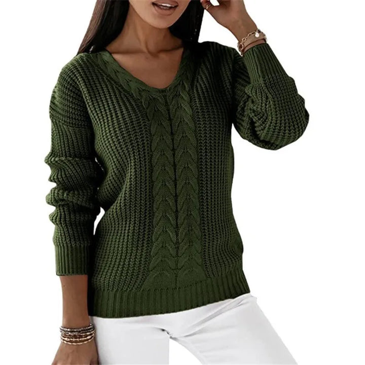 Stilla | Vintage V-udskæring Pullover