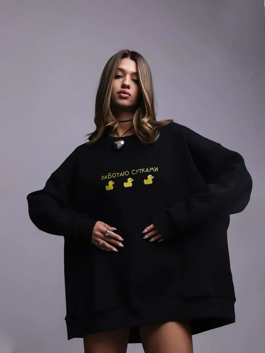 Stilla | Damepullover Varm og Oversized